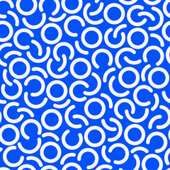 Abstract Circles Seamless Pattern