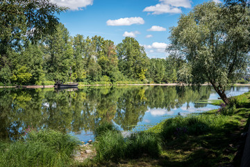 The peaceful banks of the Loire - Tours, France