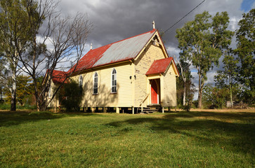 Obraz premium Old Country Church: Nsw,Australia.