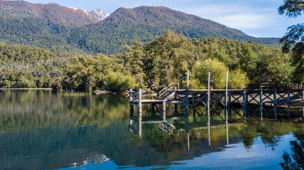 Fototapeta premium lake in the mountains