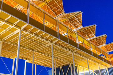 Obraz premium Westside Pop-up Container Village