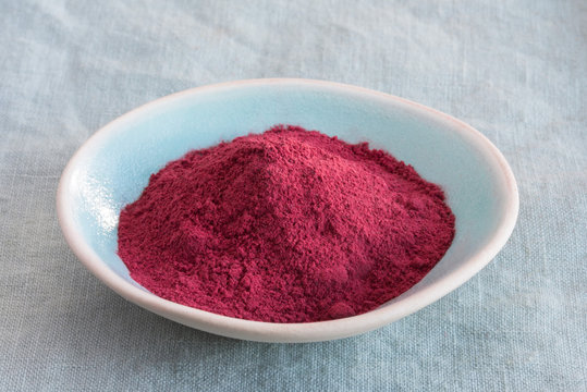 Beet Powder In A Bowl