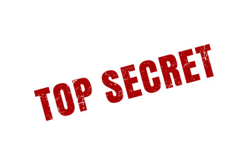 Fototapeta premium Top Secret Stamp square vintage grunge Texture isolated sign Vector Illustration