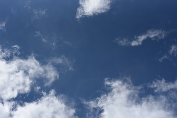 Obraz premium blue sky with clouds