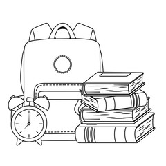 Bag and supplies of school desgin