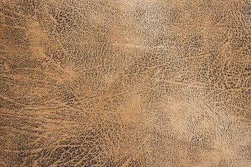Close up brown leather texture background.