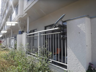 工事現場の風景　バルコニー