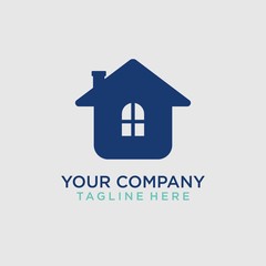 home, luxury real estate unique logo vector