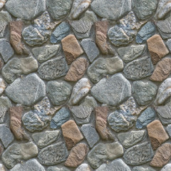 Seamless texture from rocks. Good choice for city road and squares design.