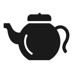 Electric tea kettle icon