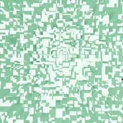 Abstract 3d square pixel geometric background or cube pattern