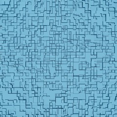 Abstract 3d square pixel geometric background or cube pattern