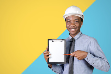 African American man architect