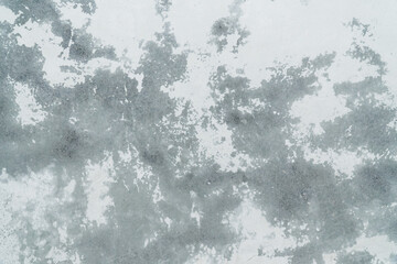 Grunge weathered white color concrete wall background. Old grunge white cement wall texture