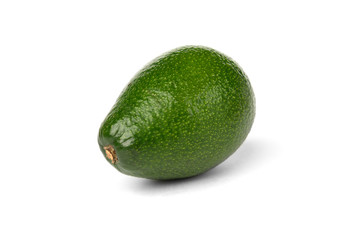 Avocado isolated on white background.