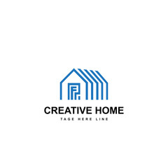 creative home logo template