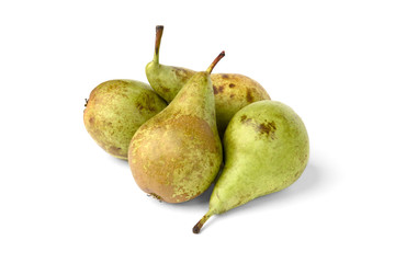 Pear  isolated on white background.
