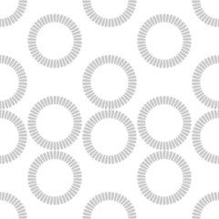 Polka dots seamless pattern. Mosaic of ethnic figures. Patterned texture. Geometric background. Can be used for wallpaper, textile, invitation card, wrapping, web page background.
