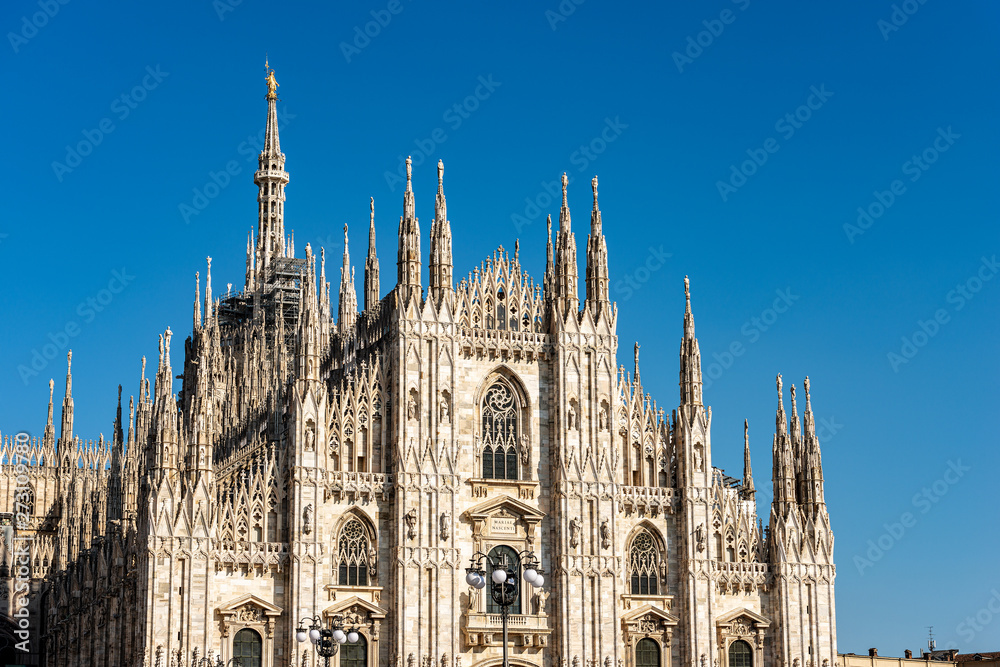 Wall mural duomo di milano - milan cathedral - lombardy italy