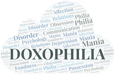 Doxophilia word cloud. Type of Philia.