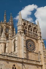 Fototapeta na wymiar Catedral de Burgos, Burgos, Castilla y León, España