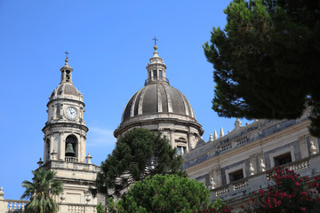 Kathedrale Sant’Agata in Catania. Sizilien. Italien