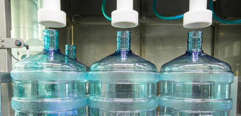 plastic drums water filling plant