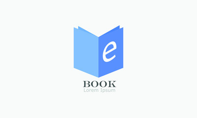 blue book, ebook icon white background
