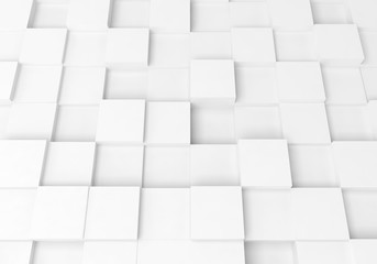 background cube design abstract geometric white