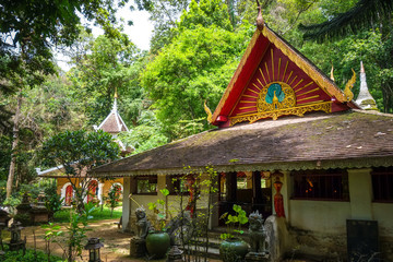 Wat Palad temple buildings, Chiang Mai, Thailand