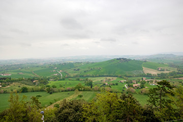 Fototapeta na wymiar Landscape of Marche