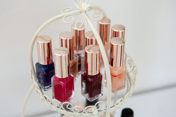 マニキュアのボトル