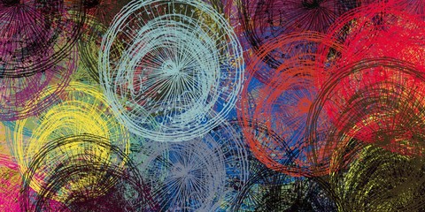 Artistic sketch backdrop material. Abstract geometric pattern. Chaos and random. Modern art drawing painting. 2d illustration. Digital texture wallpaper. 