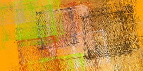 Artistic sketch backdrop material. Abstract geometric pattern. Chaos and random. Modern art drawing painting. 2d illustration. Digital texture wallpaper. 