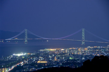 bridge at night