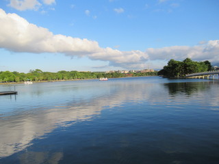 Obraz premium Park Pond Japan