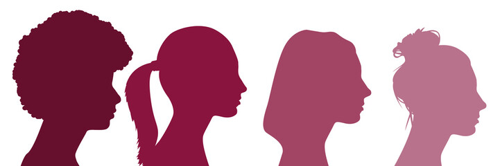 Frauen Gesicht seitlich Profil © Daniel Berkmann