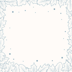 Maple Leaf Background Banner Concept Template