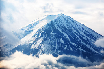 富士山頂晴れて　world Heritage Mt. Fuji in Japan