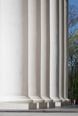 Fototapeta premium White columns of Vilnius Cathedral