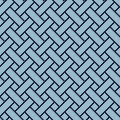 Japanese Basket Weave Seamless Pattern