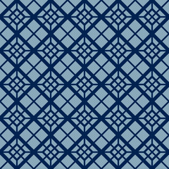 Fototapeta premium Japanese Diagonal Square Seamless Pattern