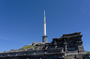 Sommet du Puy de Dôme, Auvergne, Auvergne Rhône Alpes, France