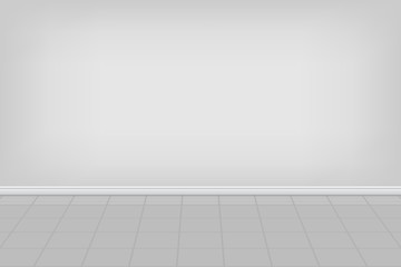 Empty laundry room background . Vector illustration