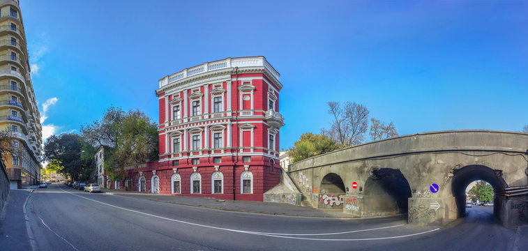 Historic Pommer building in Odessa, Ukraine