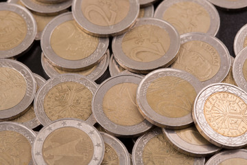 euro coins