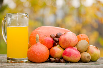 autumn fruits