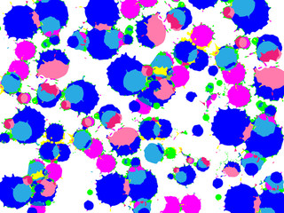 abstract background with spots