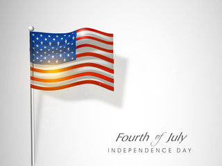 4th of July, American Independence Day Background.