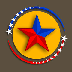 4th of July, American Independence Day Background.